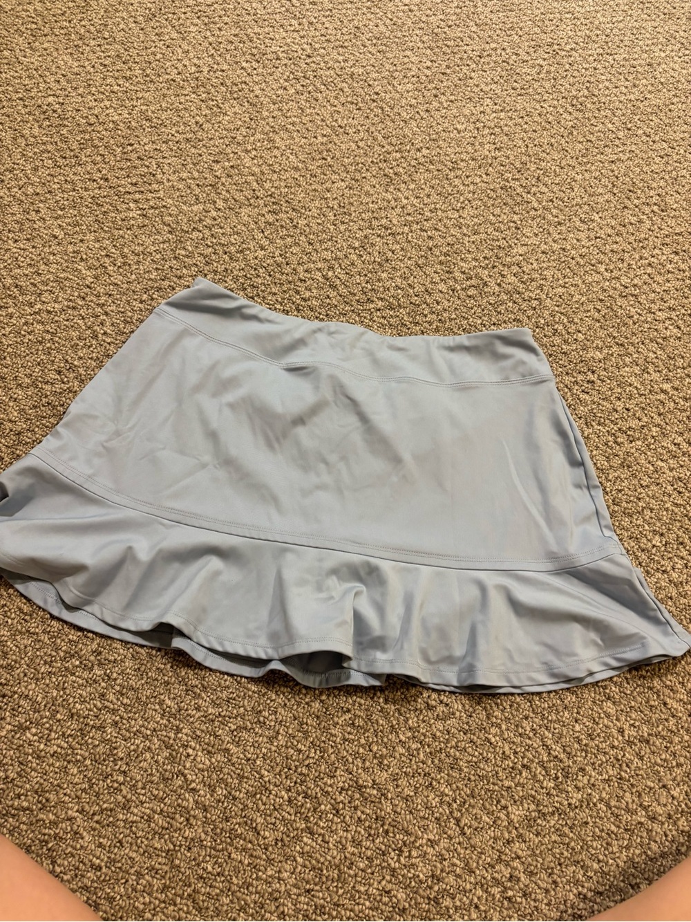 Light Blue Tommy Bahama Ruffle Hem Women's Skirt